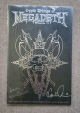 Cryptic Writings of Megadeth #1 Leather Edition (Chaos) Signed Mustaine/Pulido picture
