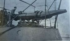 1906 Military Whitehead Torpedo Bliss-Leavitt Turbine illustrated picture