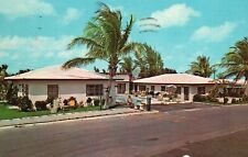 Vintage Postcard 1970's Henri's Motel Apts. AIA & Tropical Drive Delray Beach FL picture
