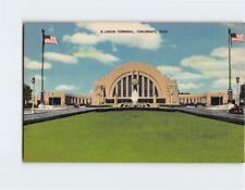 Postcard Union Terminal Cincinnati Ohio USA picture