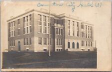 1910s Real Photo RPPC Postcard City Hall Building / Rear View - Location Unknown picture