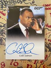 Colin Salmon Autograph Card 007 James Bond picture