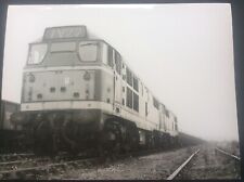 Vintage 1980 Scunthorpe British Steel Photograph Print Railway Rail Loco 8x6” picture