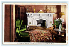 Mahogany Room Hotel Dennis Atlantic City NJ Vintage Postcard picture