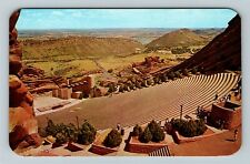 Denver CO-Colorado, Red Rocks Park Theater, Denver Mt Parks, Vintage Postcard picture
