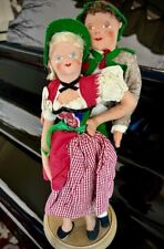 Vintage CASA CARIOCA Cloth Doll Couple  GARMISCH PARTENKIRCHEN GERMANY  picture