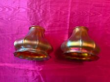 Beautiful Vintage Collectable Steuben Art Glass Shades-Set of 2 picture