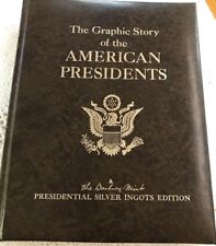 The Story of the AMERICAN PRESIDENTS RARE 1973 - Silver Ingots Edition E77 picture