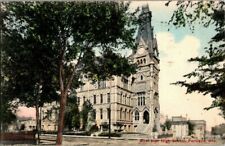 1907. WEST SIDE HIGH SCHOOL. PORTLAND, OR POSTCARD EP7 picture