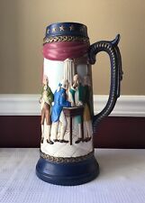Vintage American Founders Fathers XL Stein Mug/ Tankard/ Vase, 14” picture