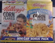 New 1997 Kellogg's Honey Crunch Corn Flakes Cereal & mini Nascar #5 Car, SEALED picture