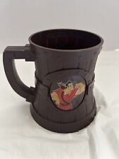 Disney Parks Beauty & The Beast Gaston's Tavern Mug Cup Stein Plastic Souvenir picture