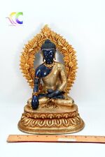 Gold Glided Antique Handmade Lapis Lord Buddha Statue (Shakyamuni Buddha ) picture