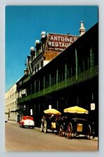 New Orleans LA-Louisiana Antoine's Restaurant  Vintage Souvenir Postcard picture