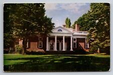 Monticello The Home Of Thomas Jefferson Charlottesville Virginia Posted Postcard picture