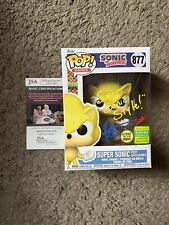 Super Sonic Funko Signed By Roger Craig Smith JSA picture