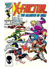 Marvel X-FACTOR (1986) #5 KEY 1st APOCALYPSE CAMEO APP VF (8.0) Ships FREE picture