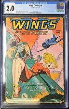 Wings comics #94 CGC GD 2.0 Captain Wings Classic Bondage Cover Fiction House picture