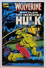 Wolverine Battles the Incredible Hulk (1989, Marvel) VF+ - First Printing picture