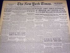 1941 JUL 19 NEW YORK TIMES -REICH TROOPS GAIN LA GUARDIA OPENS CAMPAIGN- NT 1363 picture