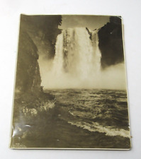 Snoqualmie Falls Seattle WA Antique Photograph Romans Photography Co. 1906 picture