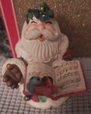 Hallmark Keepsake Ornament 2000 Toy Shop Serenade - Santa with Birds Mint picture