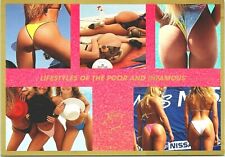 Lifestyles of the poor and infamous California Girls Postcard Risque 90's 80's picture