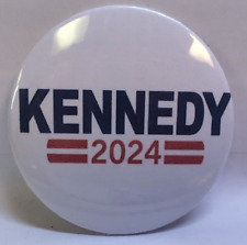 2024 Robert F. Kennedy Jr. for President 2.25 Pinback Button Badge Pin White RFK picture