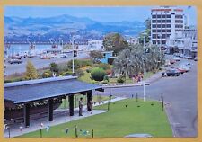 Vintage Postcard - Tauranga - Te Awanui Canoe - Strand - New Zealand picture