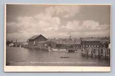 Monticello Steamship Landing VALLEJO California Antique Solano Albertype 1910s picture