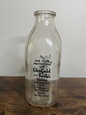 SSPQ Milk Bottle Glenfield Dairy Watkins Glen NY SCHUYLER CO For Protection picture