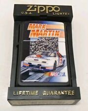 VINTAGE 1994 NASCAR MARK MARTIN #6 VALVOLINE BLACK MATTE ZIPPO LIGHTER NEW picture
