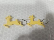John Deere Custom 3d Printed Deer Key Chain picture