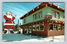 Christmas MI-Michigan, Santa's Gift Shop, Advertising, Antique Vintage Postcard picture
