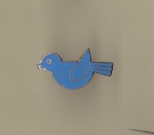 Vintage Campfire Girls Bluebird Pigeon Lapel Hat Pin Pinback picture