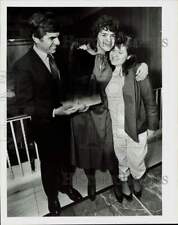 1986 Press Photo Governor Dukakis Honors E.T. Graduate at Park Plaza - lrb40038 picture