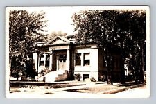 Cheboygan MI-Michigan, RPPC, Carnegie Free Library, Antique, Vintage Postcard picture