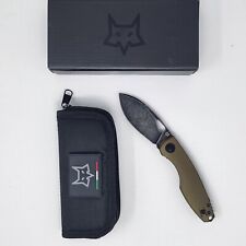 Fox Knives Vox Chilin F8 Liner Lock Knife OD Green Aluminum (3.2