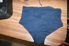 WWII US Navy swimming shorts blue 28 inch waist excellent cond. picture