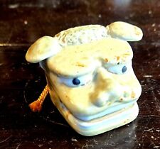 Vintage Chinese Stone Handmade Dragon Head Hand Carved Figurine Bell picture