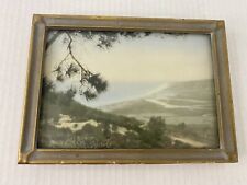 Hand Colored Photo Torrey Pines Korin California Views 1910s-20s Antique Frame picture