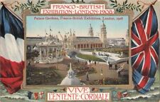 1908 Franco-British Exhibition, original postcard. picture