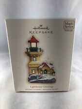 Hallmark Keepsake Ornament Lighthouse Greetings Magic Series #11 picture