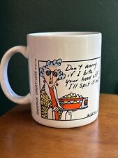 Don't Worry If I Bite Your.... Hallmark Maxine Coffee Cup Mug Shoebox Greetings  picture