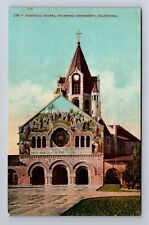 Stanford CA-California, Stanford University Memorial Chapel, Vintage Postcard picture