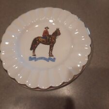 Vintage Royal Canadian Mounted Police RCMP Porcelain Souvenir Plate 6 inches picture