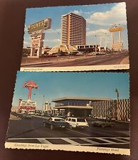 3 / 4X6 VINTAGE Postcards LAS VEGAS, NV Nevada DUNES & FLAMINGO HOTEL & CASINOS picture