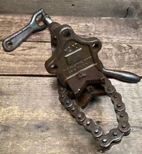Vintage The Erie Toolworks No. 11 Chain Bench / Table Mount Pipe Vise picture