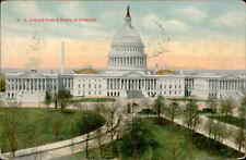 Postcard: U. S. Capitol from Library of Congress picture