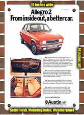 METAL SIGN - 1976 Austin Allegro 2 - 10x14 Inches picture